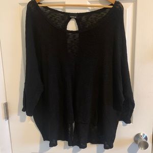 Torrid size 2 Split back sweater